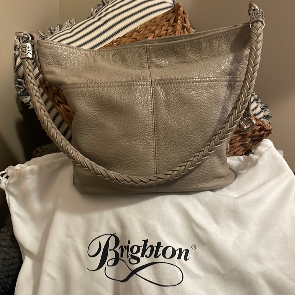 Brighton Hobo Leather Purse